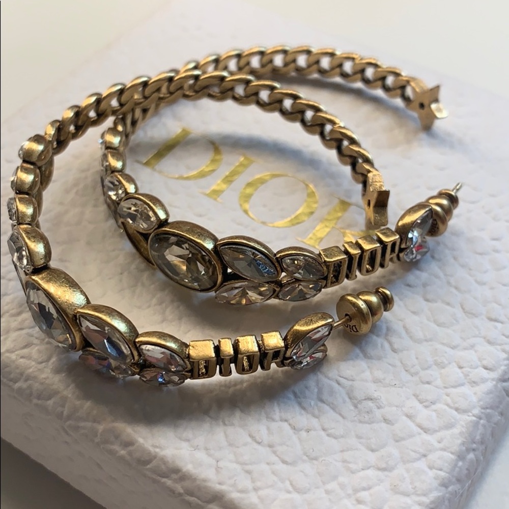 Dior Hoop Earrings